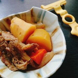 煮込み不要！炊飯器でしみしみ肉じゃが